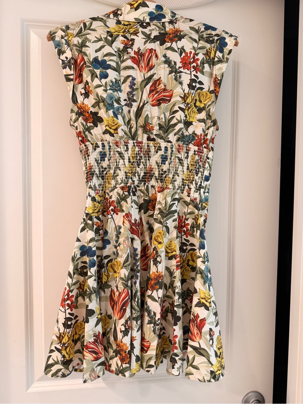 NEW Alice+Olivia KIM PANELED CORSET FLARED MINI SHIRT DRESS - Picture 13 of 16